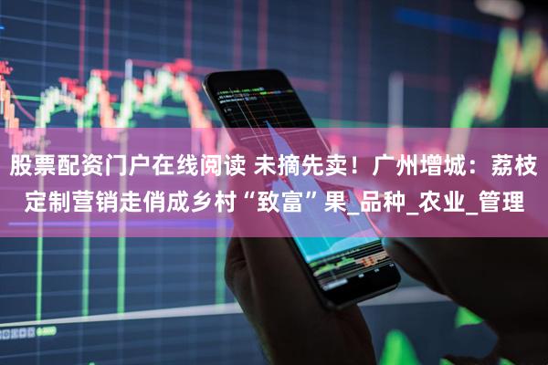 股票配资门户在线阅读 未摘先卖！广州增城：荔枝定制营销走俏成乡村“致富”果_品种_农业_管理
