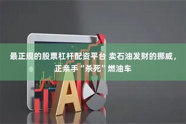 最正规的股票杠杆配资平台 卖石油发财的挪威，正亲手“杀死”燃油车